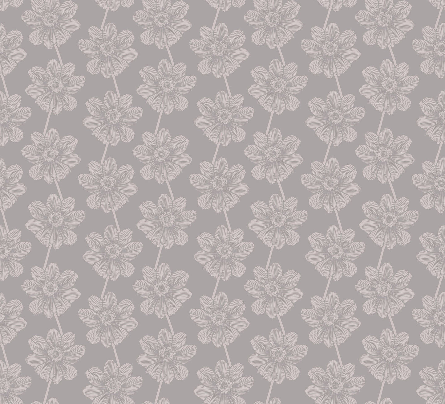 Indelible: Soft - Anemone in Hazey - by Anna Maria Textiles