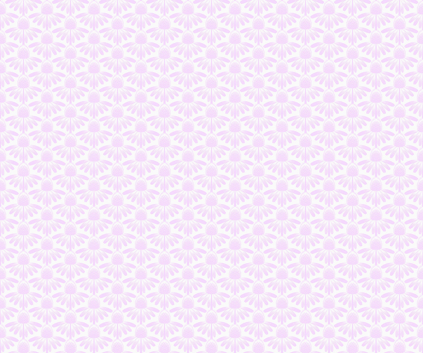 Indelible: Soft - Coneflower in Lilac - by Anna Maria Textiles