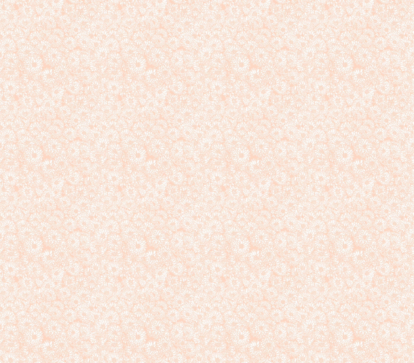 Indelible: Soft - Mums in Creamsicle - by Anna Maria Textiles