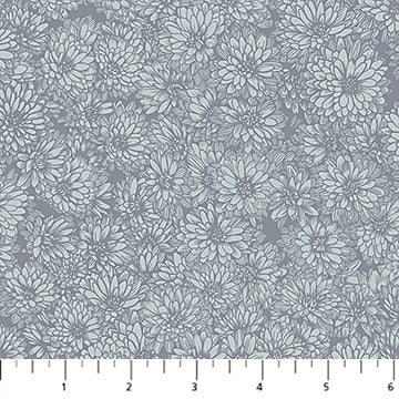 Indelible: Soft - Mums in Stone - by Anna Maria Textiles
