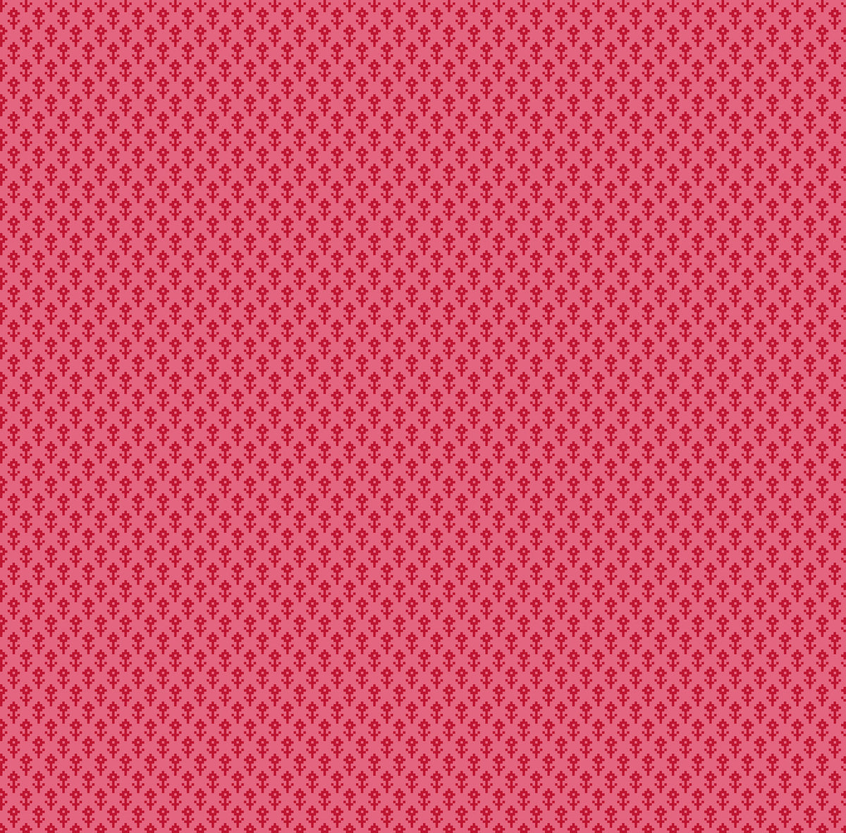 Little Heiress - Sprout in Rouge - by Anna Maria Textiles with Northcott Fabrics
