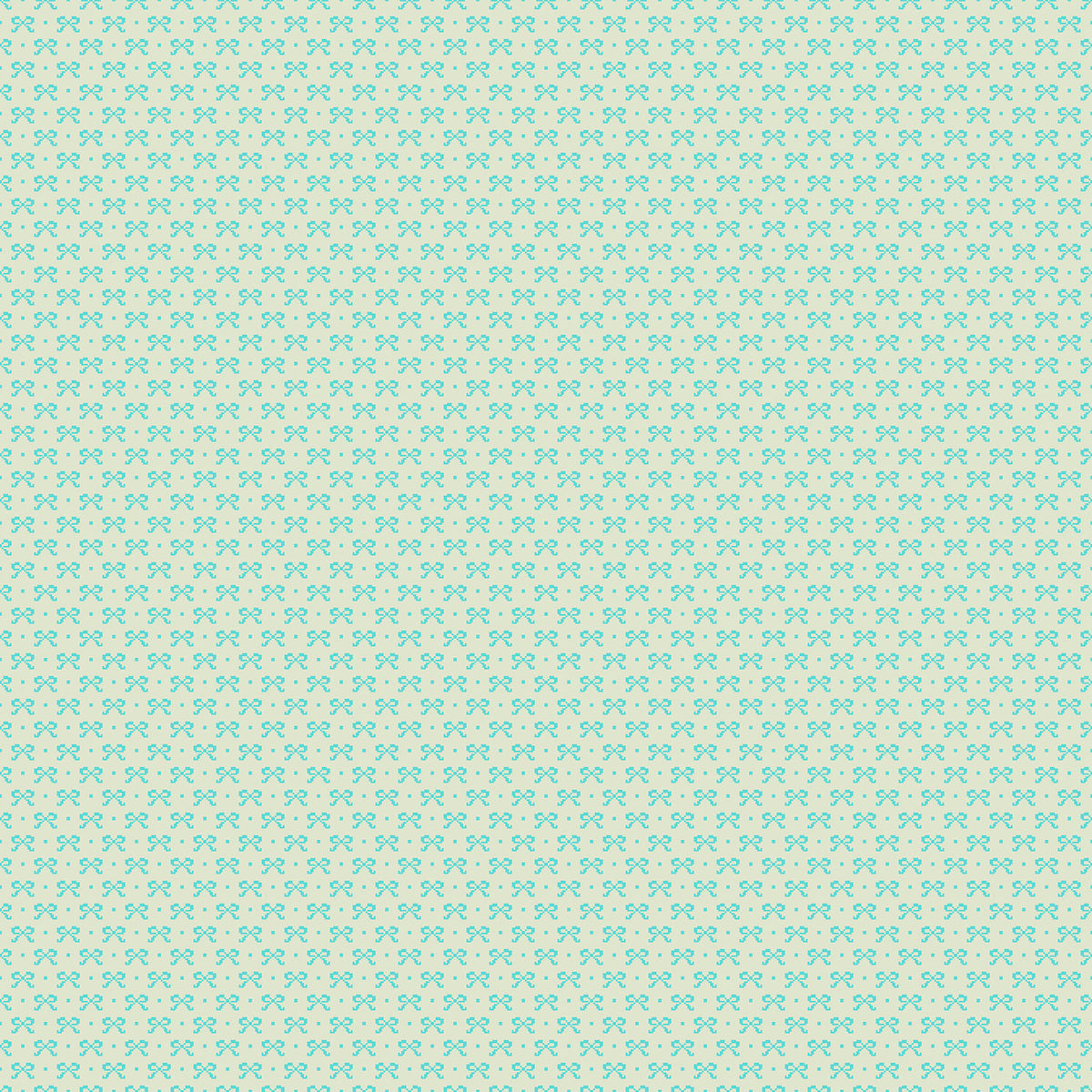 Little Heiress - Bows in Baby - by Anna Maria Textiles with Northcott Fabrics