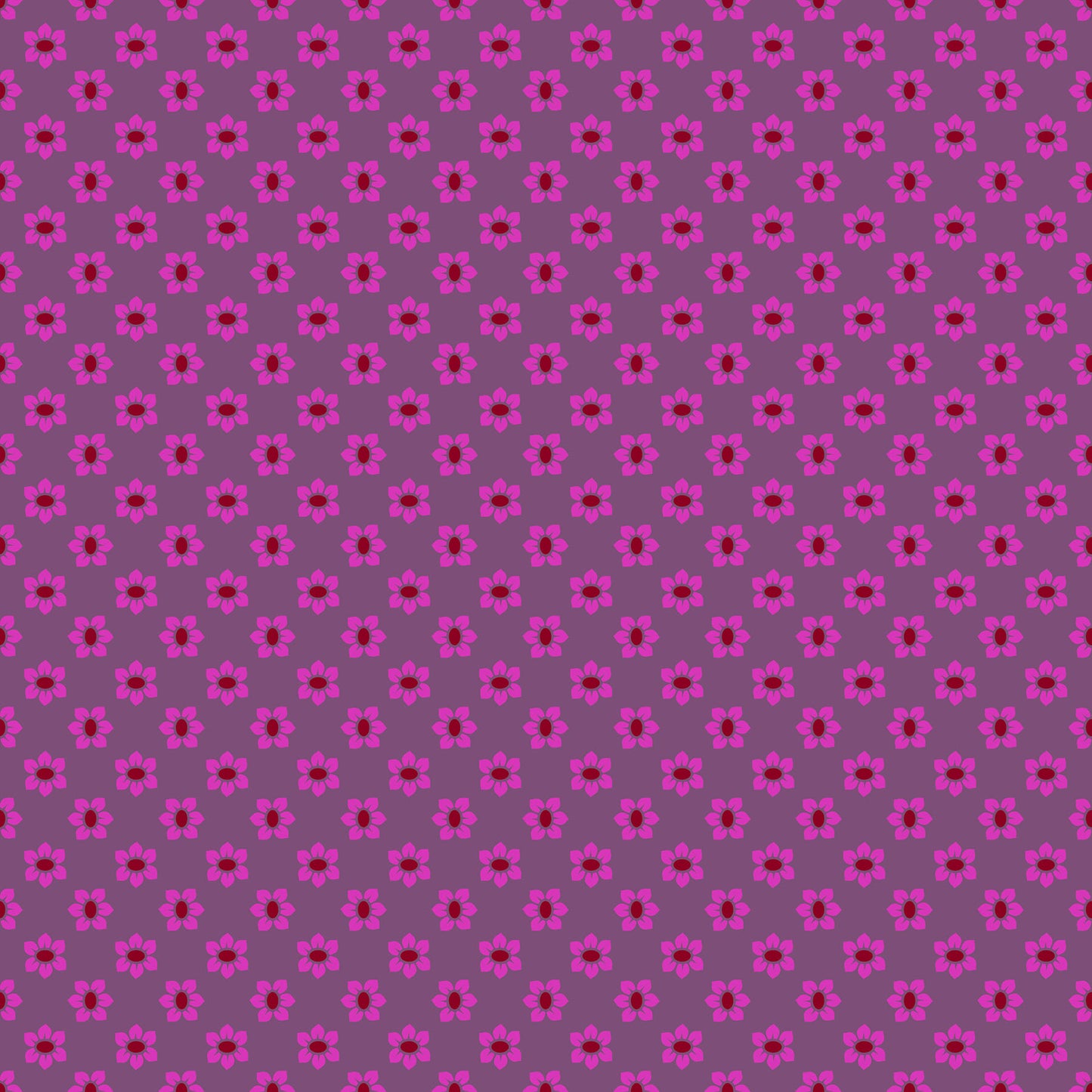 Allegory - Stamped in Plum - by Anna Maria Textiles with Northcott Fabrics