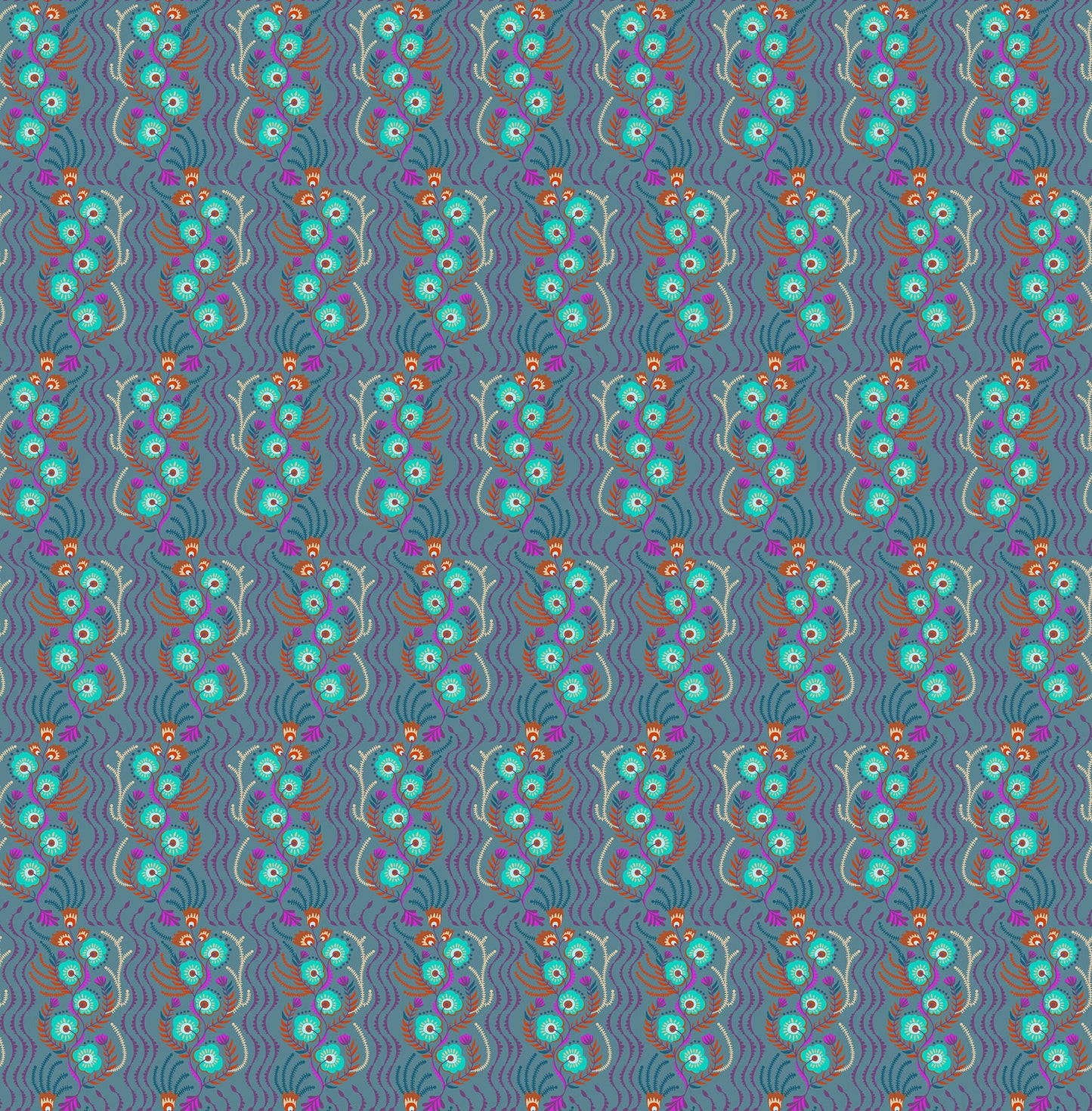 Allegory - Tambourine in Storm - by Anna Maria Textiles with Northcott Fabrics