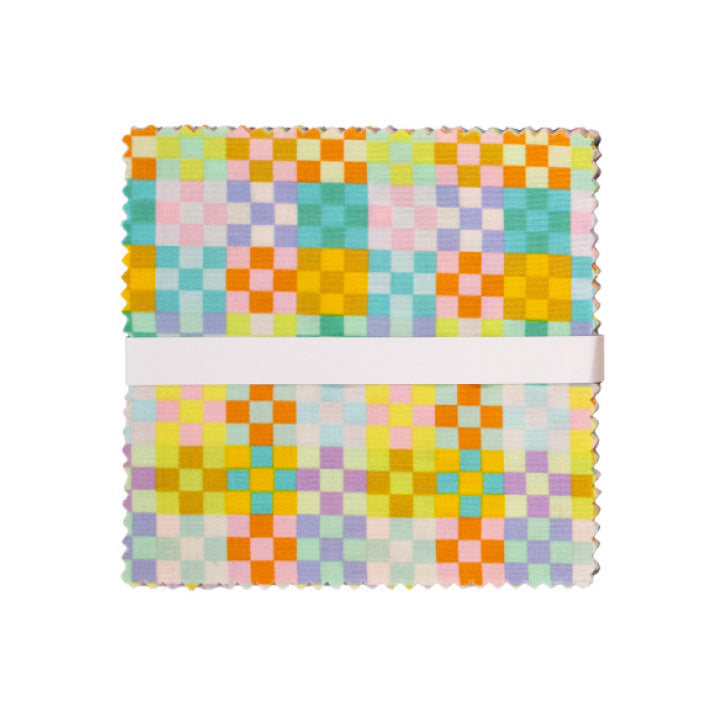 Piecework 5″ x 5" Fabric Charm Pack — Anna Maria Textiles