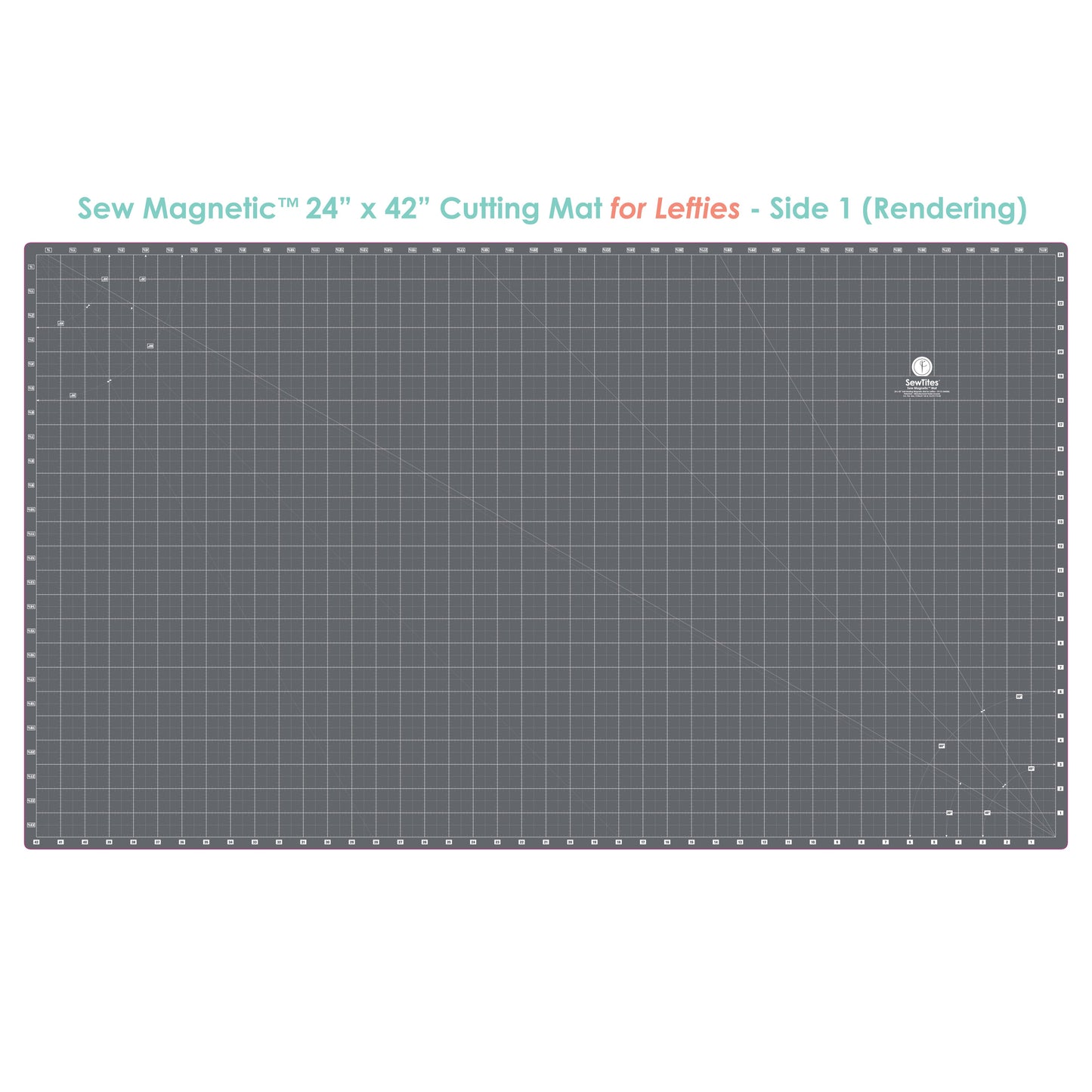 Sew Magnetic 24" x 42" Self-Healing Cutting Mat