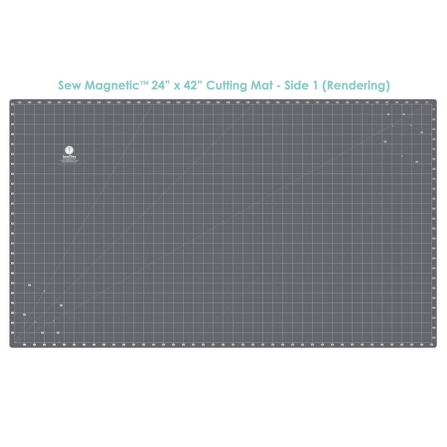 Sew Magnetic 24" x 42" Self-Healing Cutting Mat
