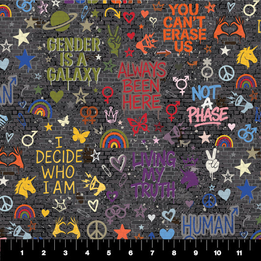 Always Been Here - Can't Erase Us Riot Small - by Mx Domestic