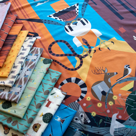 Canyon Country - Fat Quarter Bundle - by Charley Harper with Birch Organic Fabrics