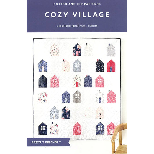 Cozy Village Quilt Pattern by Cotton and Joy – Build Your Own Quilted Neighborhood