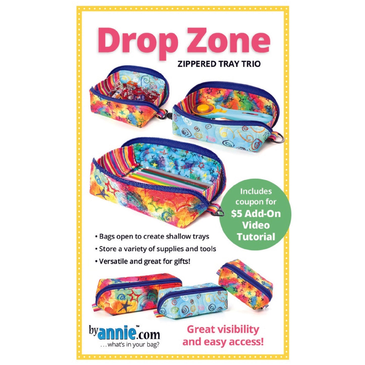 Drop Zone Pattern from Patterns by ByAnnie
