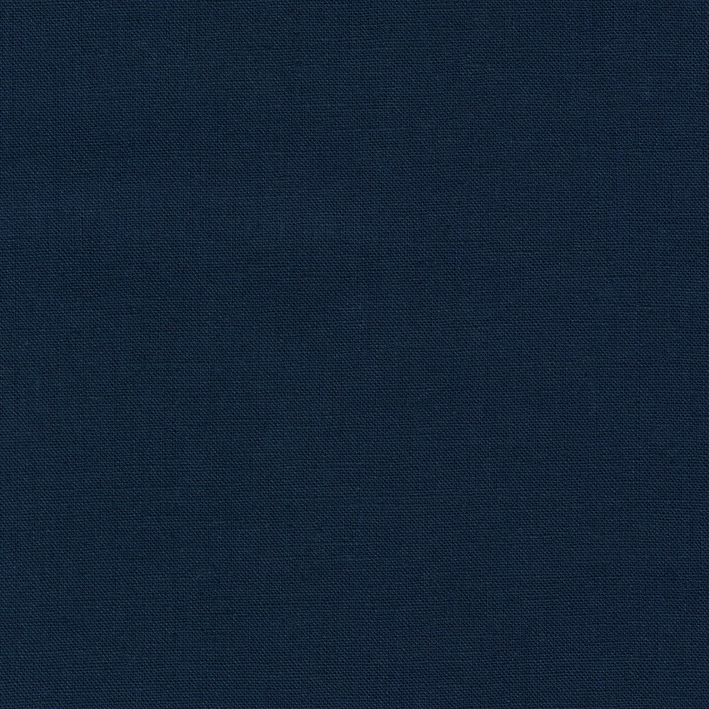 Essex - Navy - by Robert Kaufman Fabrics