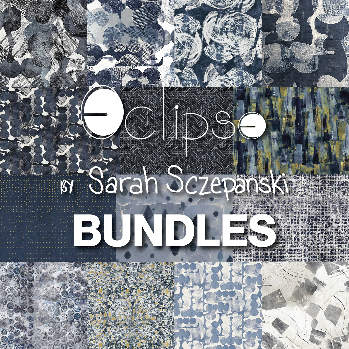 Eclipse Bundles by Sarah Sczepanski with Free Spirit Fabrics