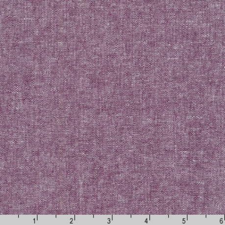 Essex Yarn Dyed - Eggplant - by Robert Kaufman Fabrics