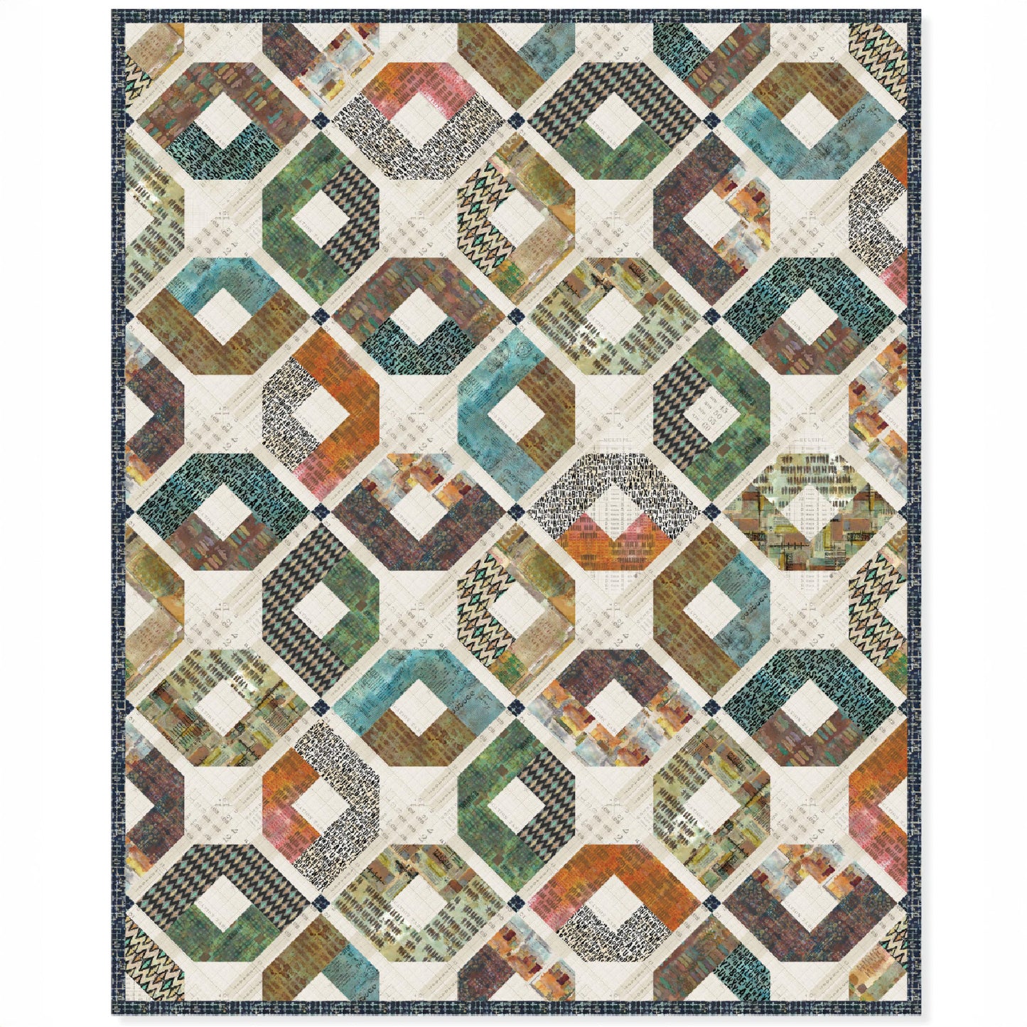 Elena Quilt Kit – Featuring On Your Mark by Seth Apter with FreeSpirit Fabrics
