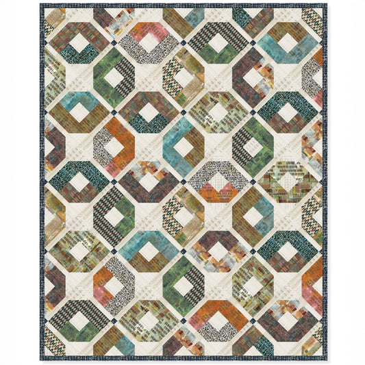Elena Quilt Kit – Featuring On Your Mark by Seth Apter with FreeSpirit Fabrics