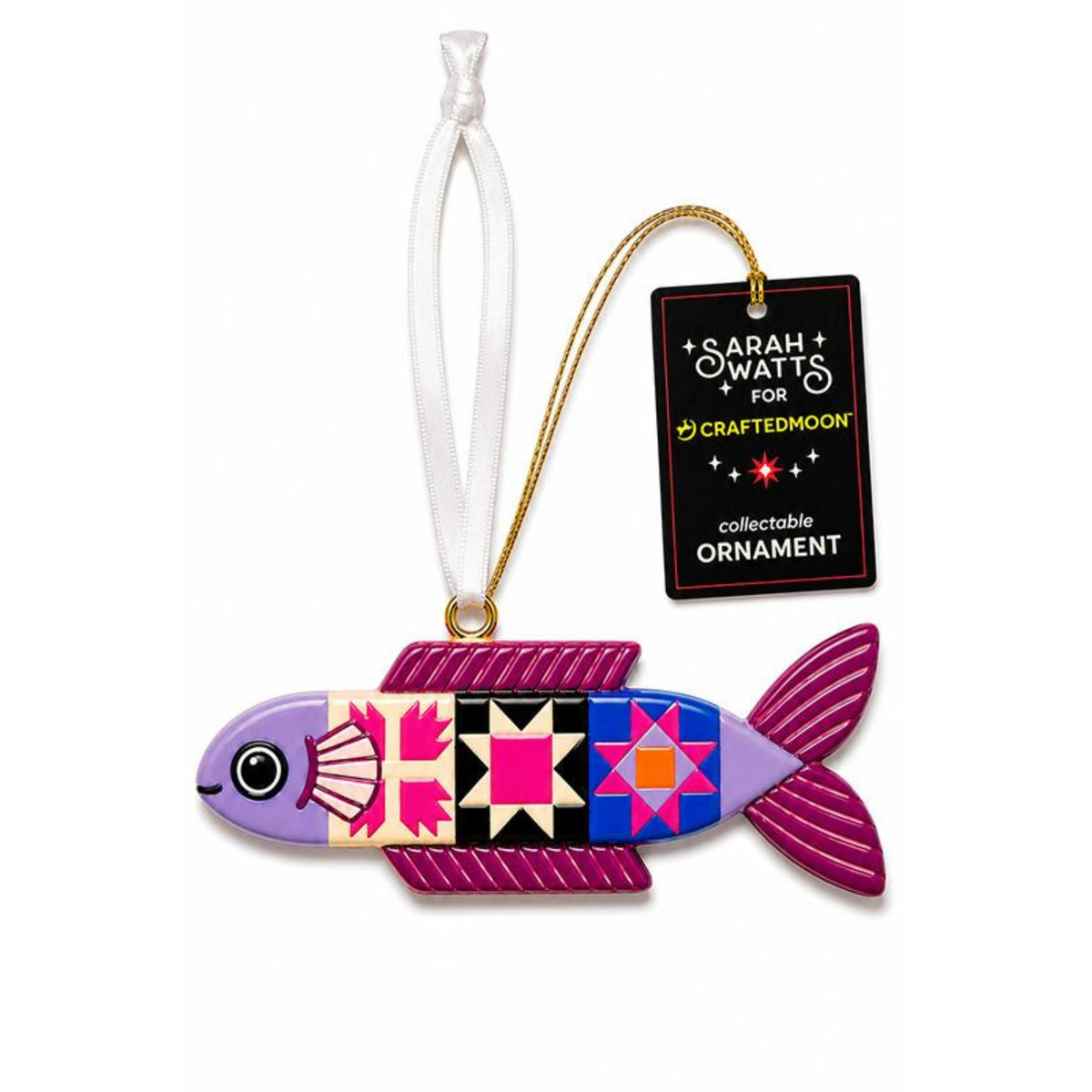 Fish Ornament - by Sarah Watts for Craftedmoon