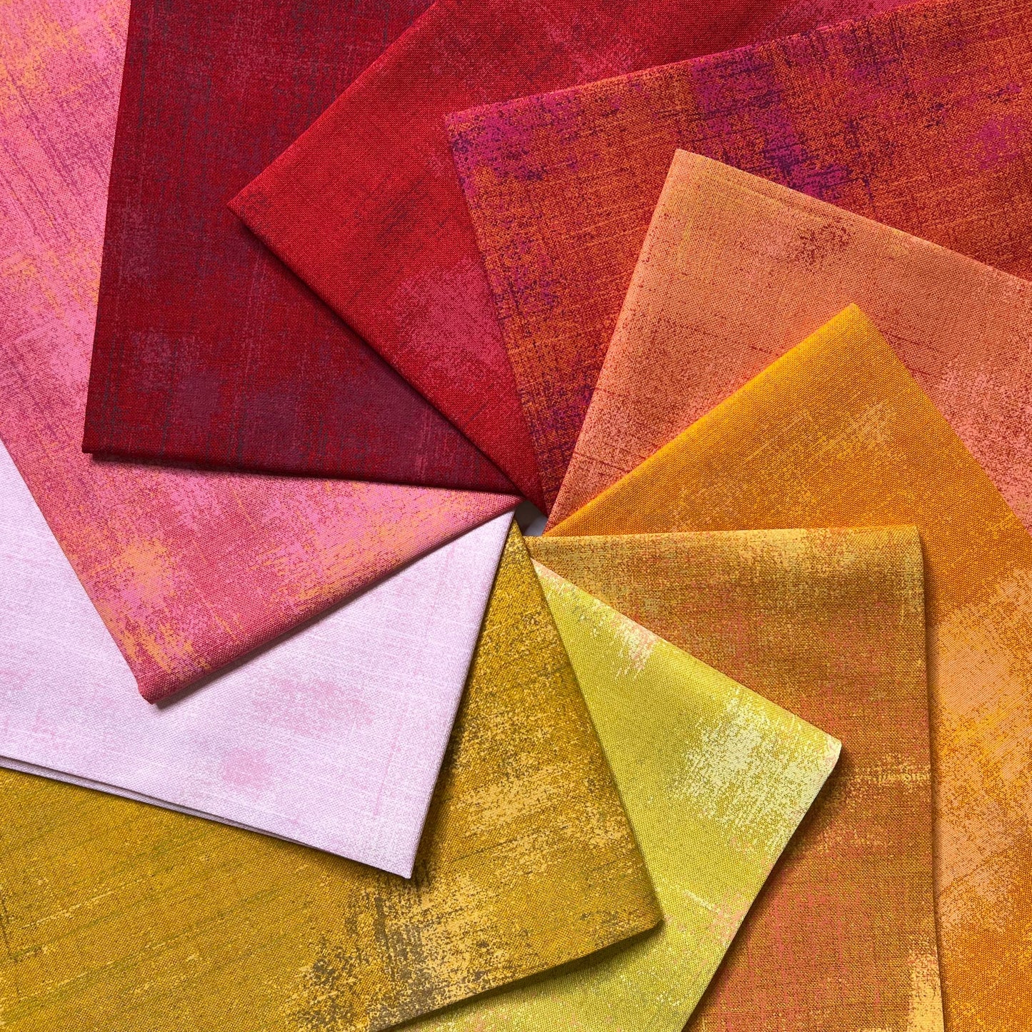 Grunge Warm Fat Quarter Bundle by BasicGrey with Moda Fabrics