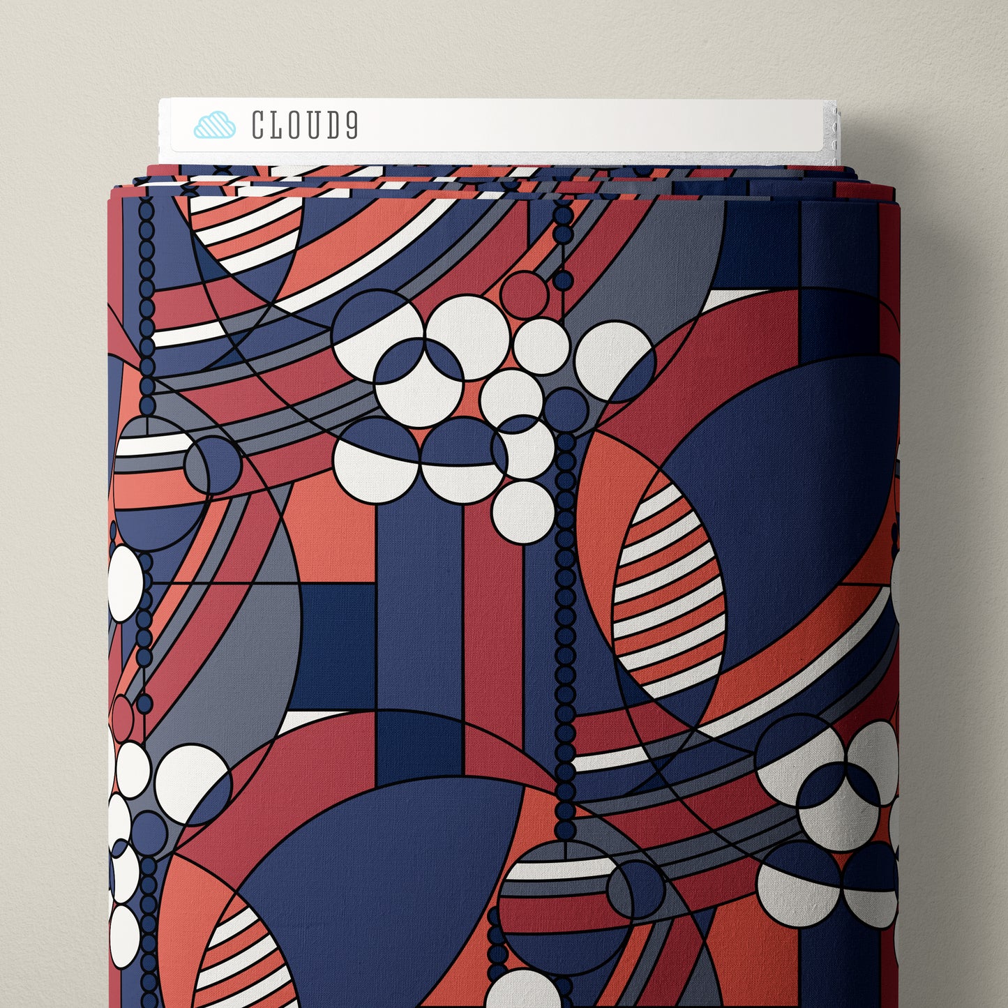 Liberty - Festooned - Frank Lloyd Wright designs with Cloud 9 Organic Fabrics