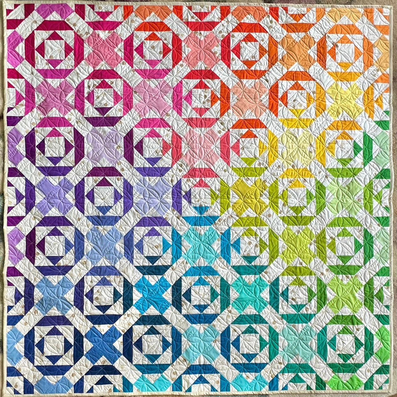 Rainbow Quilt Color Method Book by Sarah Thomas (Sariditty)