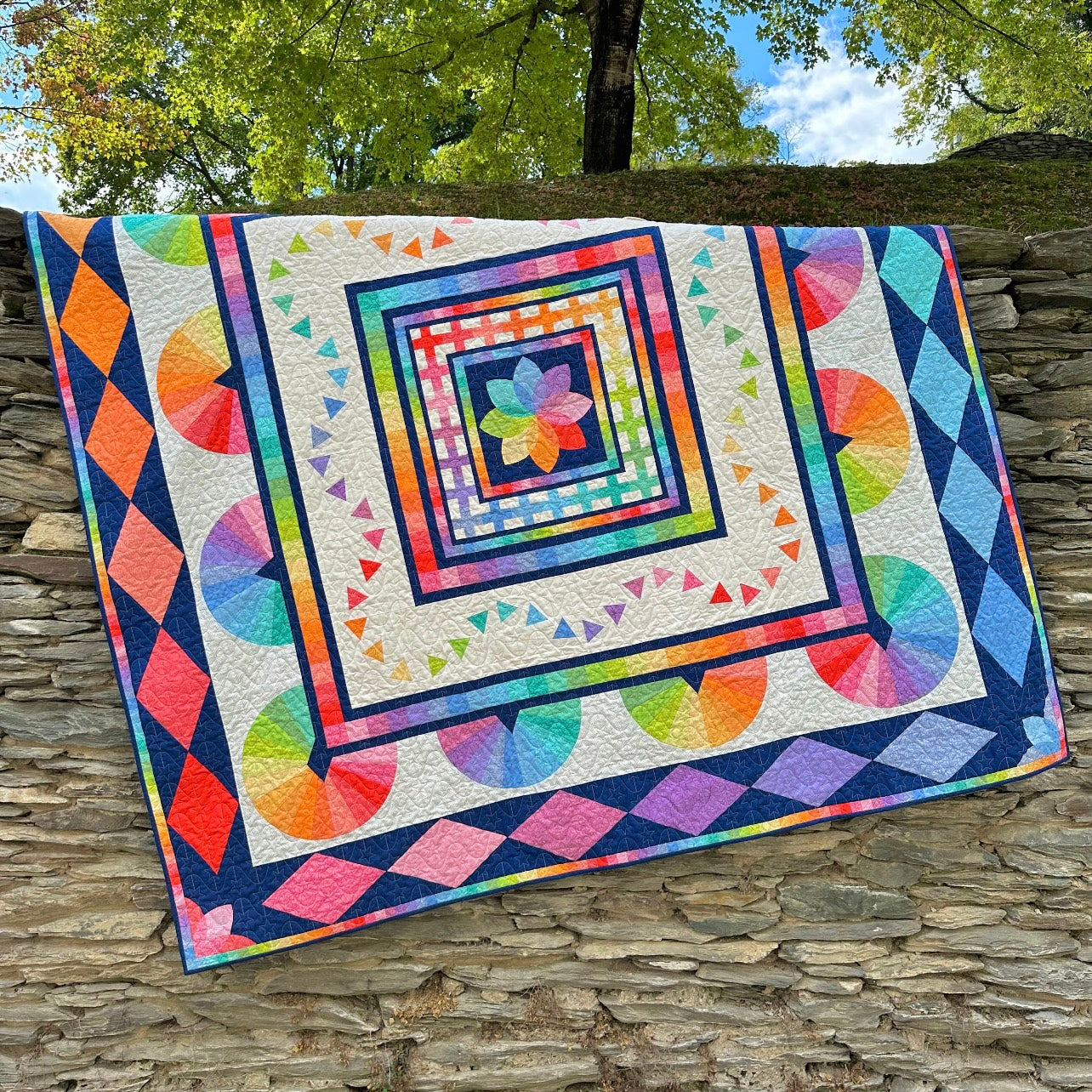 Rainbow Quilt Color Method Book by Sarah Thomas (Sariditty)
