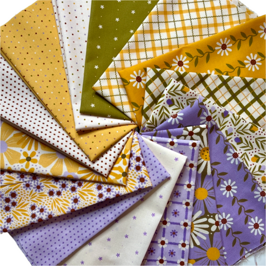 Retro Meadow Bundles by Sophie Rowe for Cloud9 Fabrics