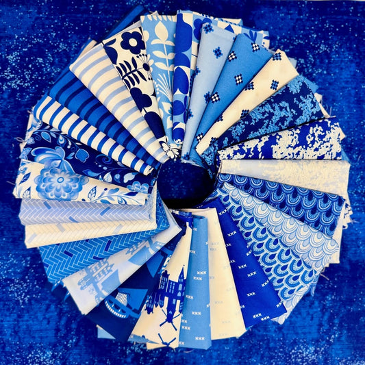 Amsterdam – Fat Quarter & Half Yard Bundles – by Libs Elliott with Andover Fabrics