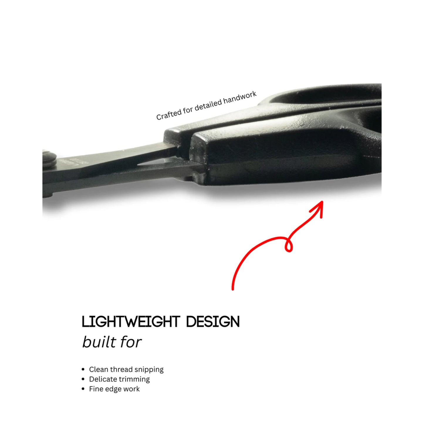 LDH Midnight Edition Curved Blade Scissors