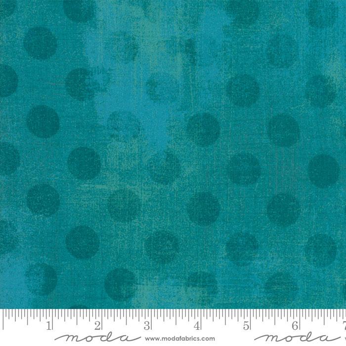 Grunge Hits The Spot - Ocean - by BasicGrey with Moda Fabrics