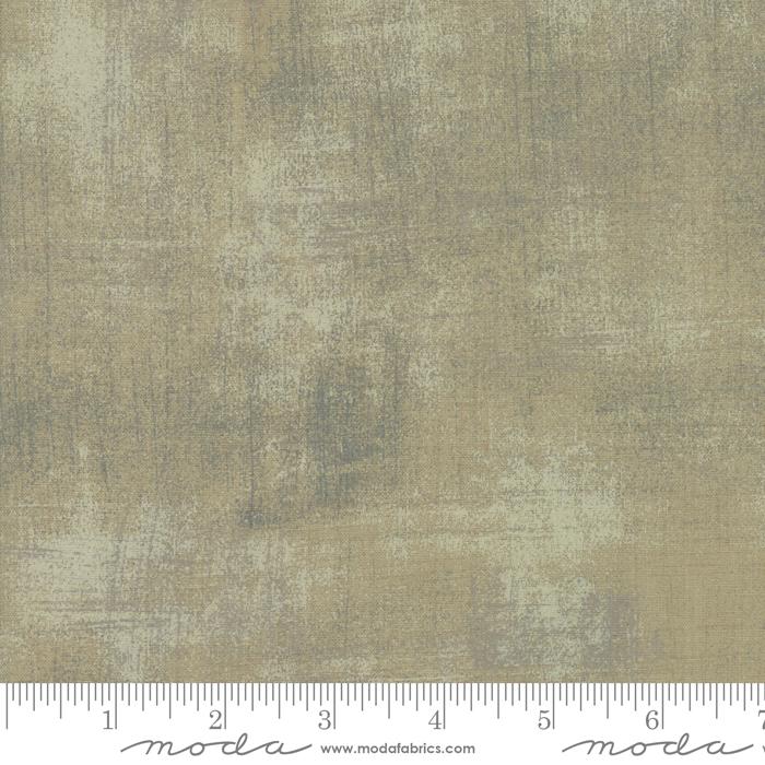 Grunge - Khaki - by BasicGrey with Moda Fabric