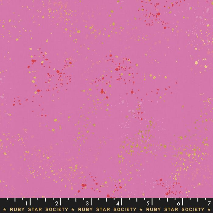 Speckled Metallic Fabric - Daisy - by Rashida Coleman Hale with Ruby Star Society