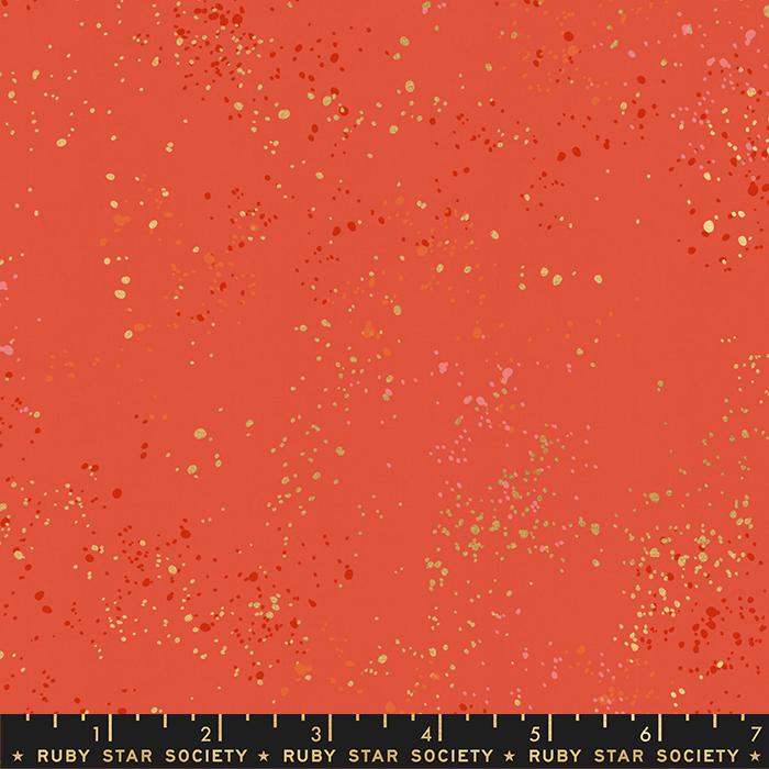Speckled Metallic Fabric - Festive - by Rashida Coleman Hale with Ruby Star Society