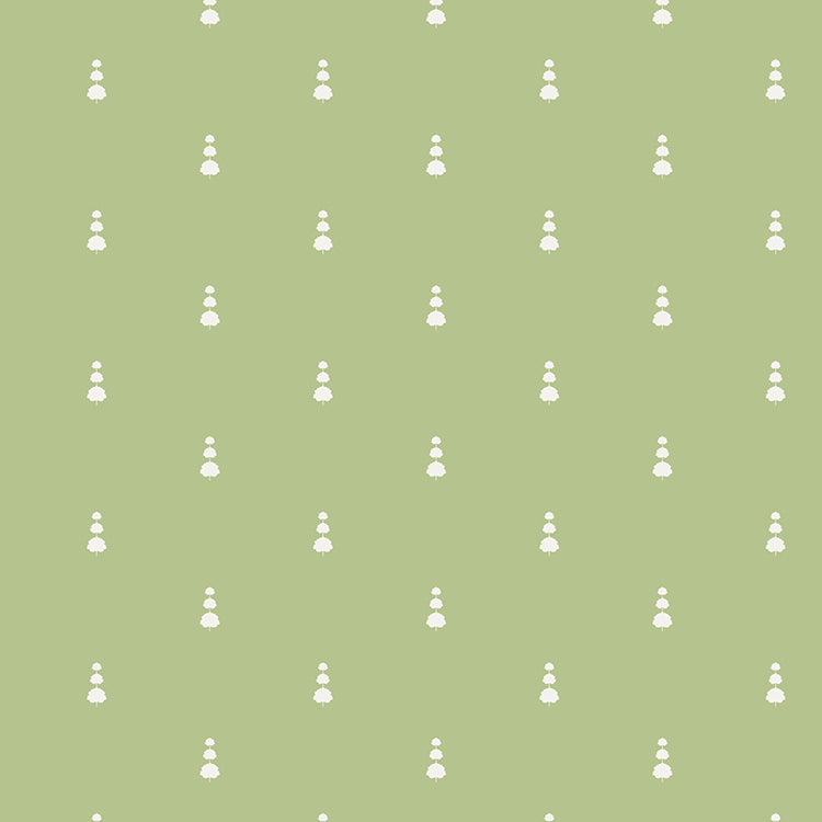 Loved to Pieces Fabrics - Topiary Fern - by Mx Domestic (FKA Mister Domestic)