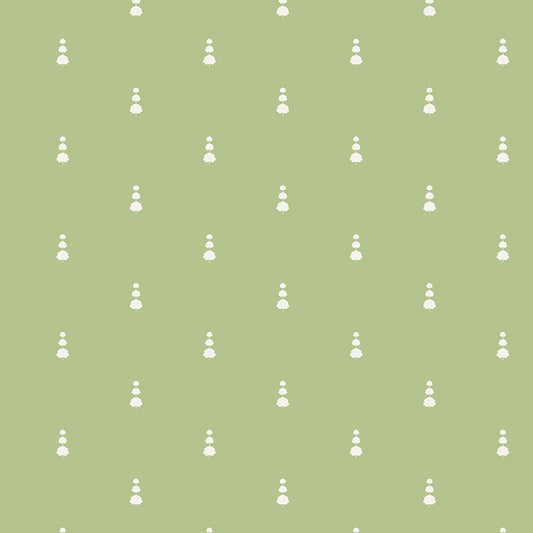 Loved to Pieces Fabrics - Topiary Fern - by Mx Domestic (FKA Mister Domestic)