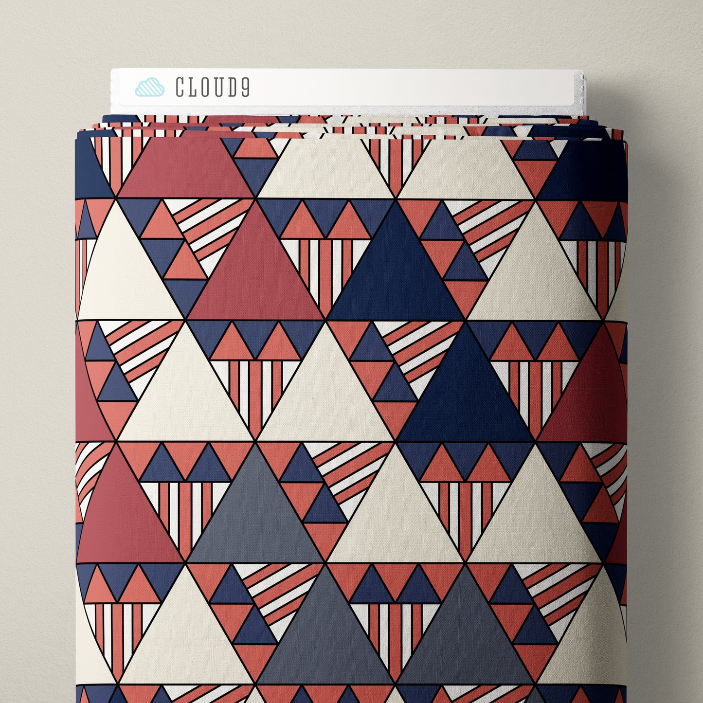 Liberty - Union Peaks - Frank Lloyd Wright designs with Cloud 9 Organic Fabrics