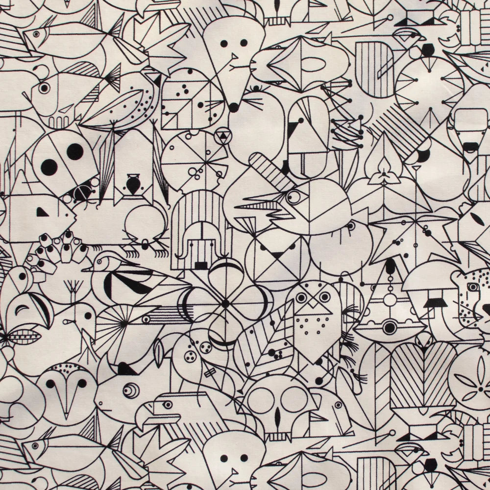 End Papers Vol. 2 Fat Quarter Bundle by Charley Harper for Birch Fabrics