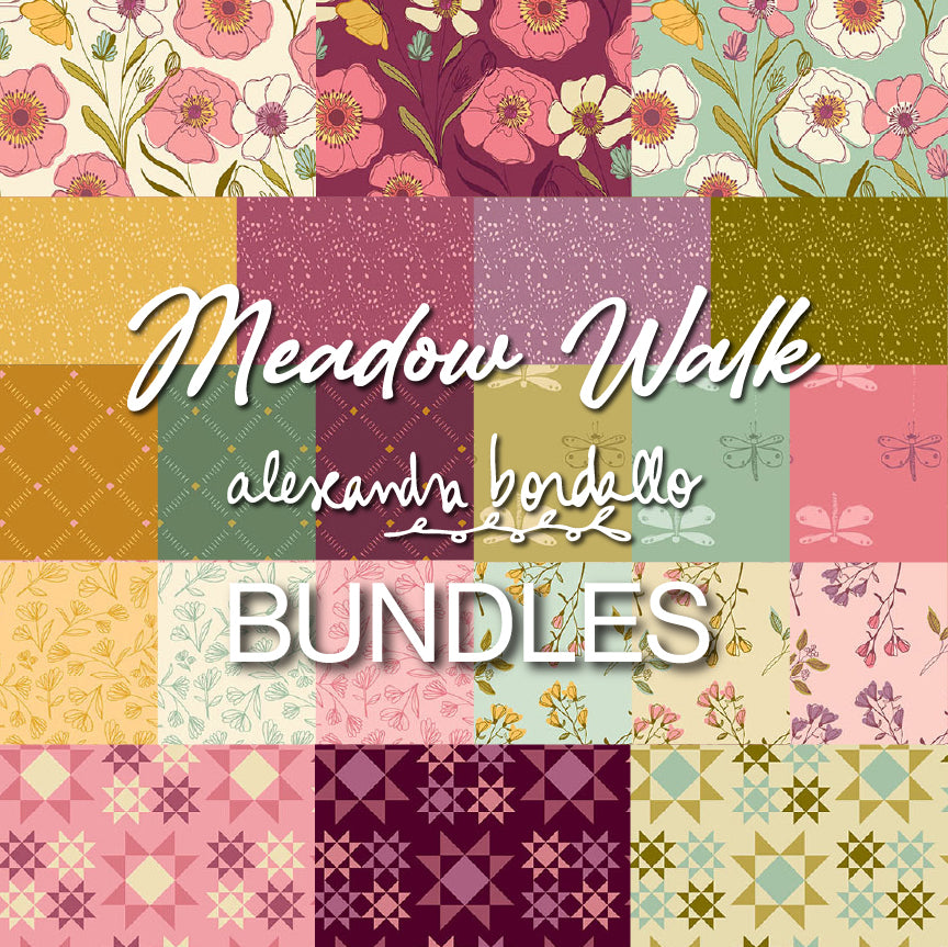 Meadow Walk Bundles by Alexandra Bordallo with Andover Fabrics