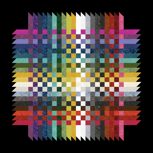 Over & Down Under Quilt Kit – Featuring Heima by GE Designs