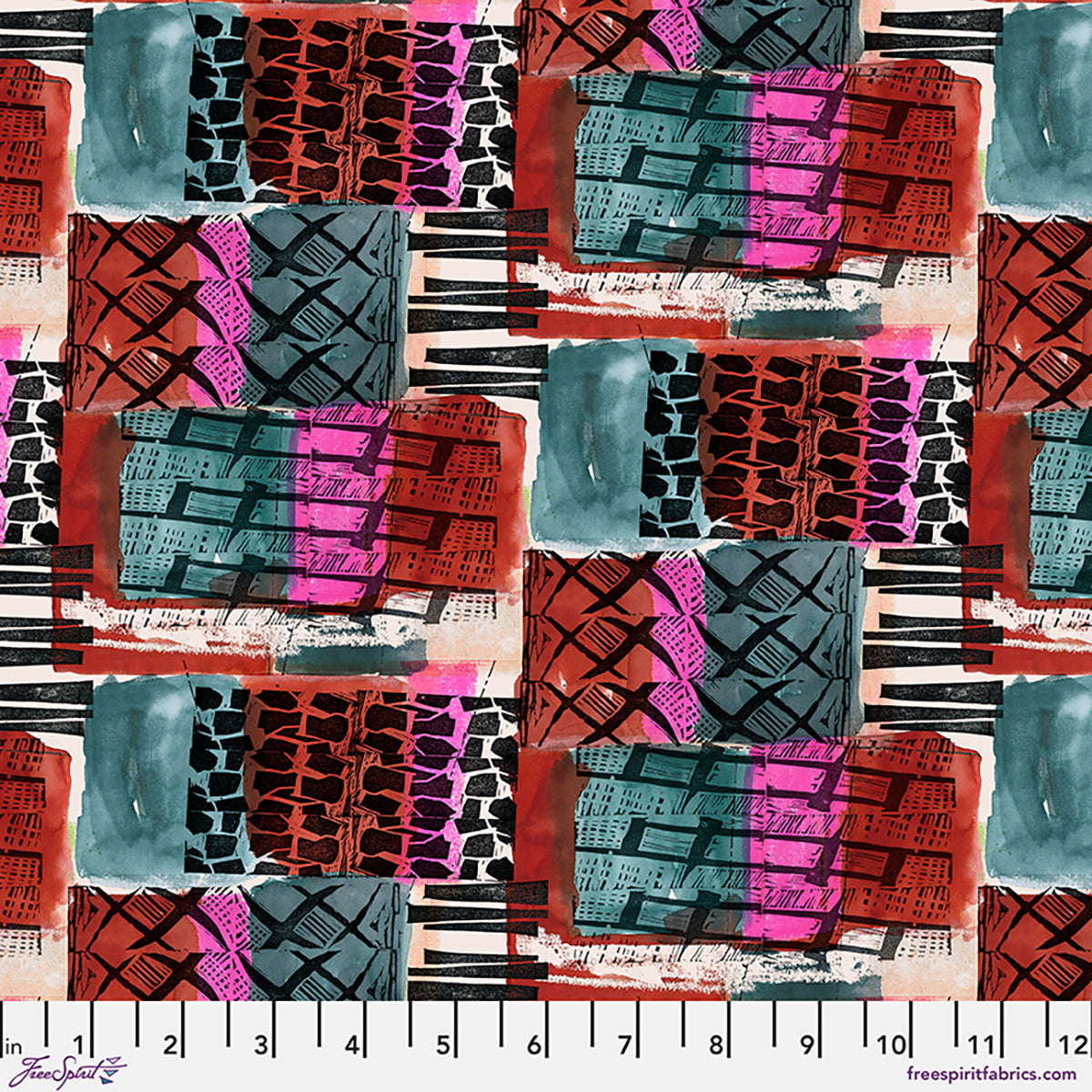Imprint - Engrave - by E Bond with FreeSpirit Fabrics