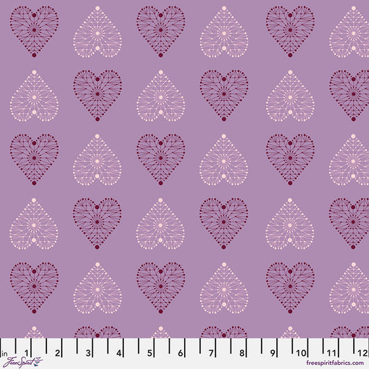 Enrapture - Amour - Amethyst - by Giucy Giuce with FreeSpirit Fabrics
