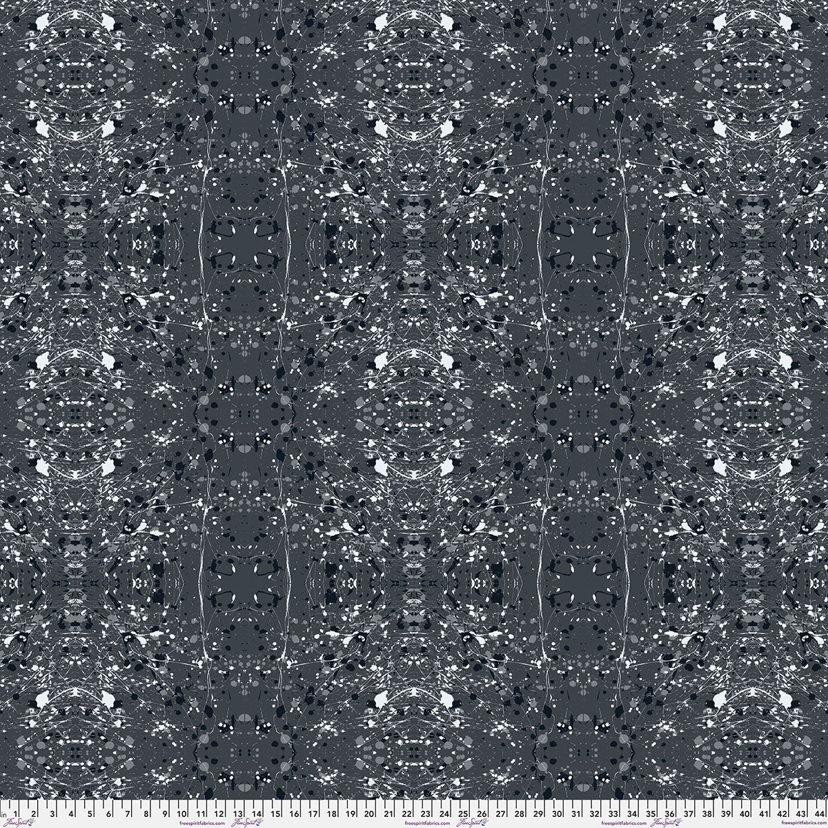Hue - Rorschach in Storm - by Giucy Giuce with FreeSpirit Fabrics