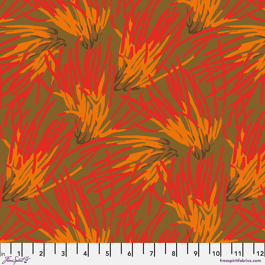 Forage - Fungi - by Martha Negley with FreeSpirit Fabrics