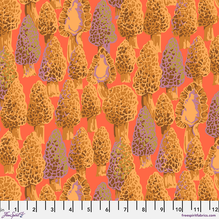 Forage - Morel - by Martha Negley with FreeSpirit Fabrics