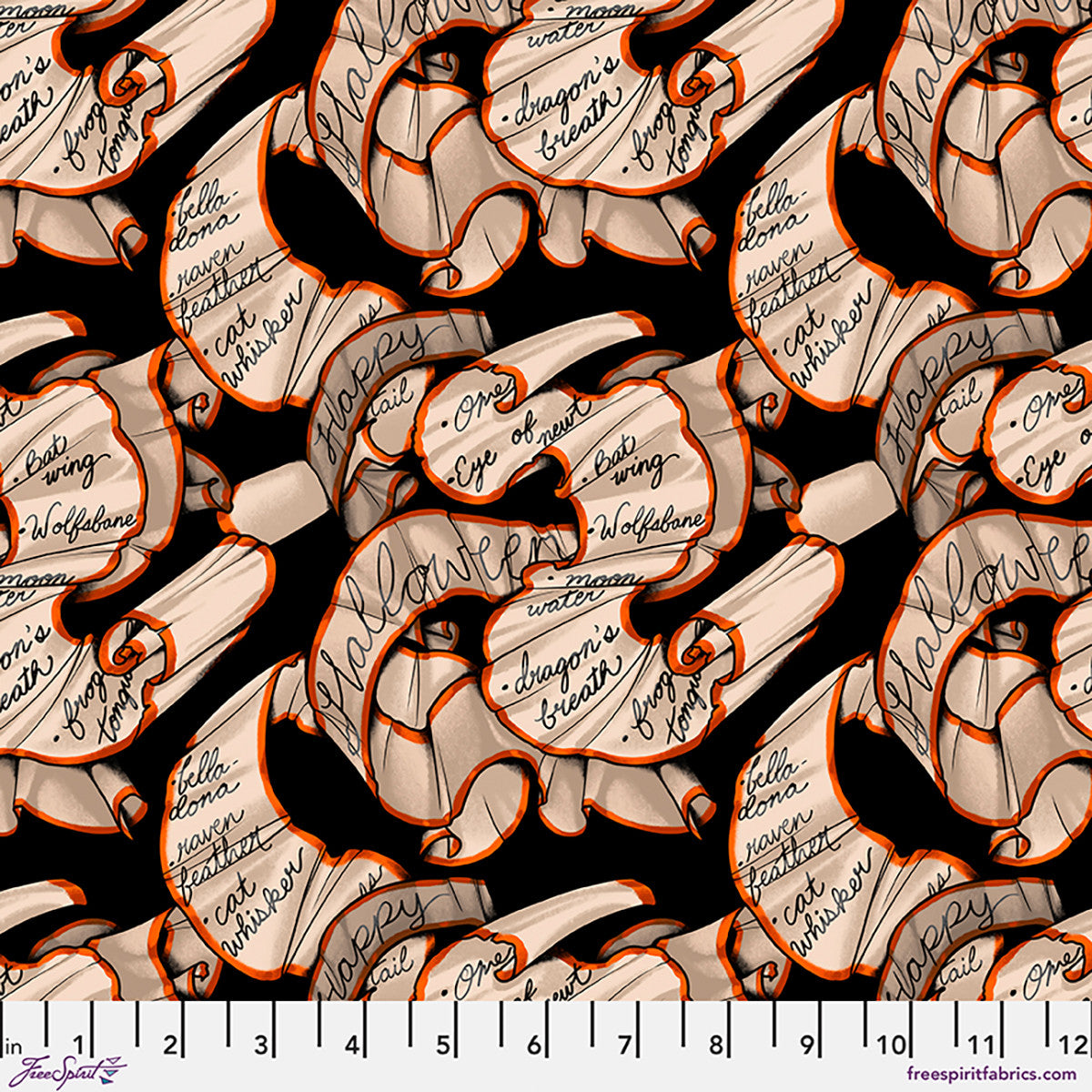 Chain Mail - Scrolls - by Club Hauer with FreeSpirit Fabrics