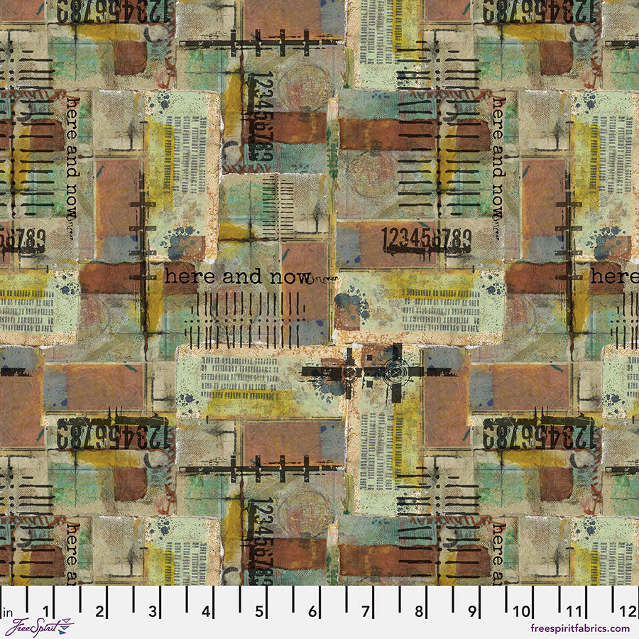 On Your Mark – Here and Now - Desert – by Seth Apter with FreeSpirit Fabrics