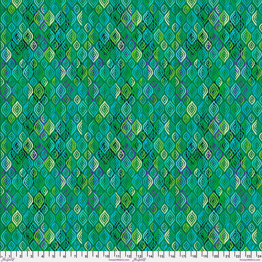 Soda Pop - Groovy in Green - by Sue Penn Designs with Free Spirit Fabrics