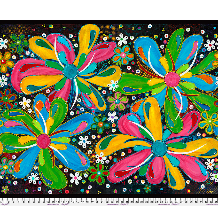 Soda Pop - Soda Pop in Panel  - by Sue Penn Designs with Free Spirit Fabrics
