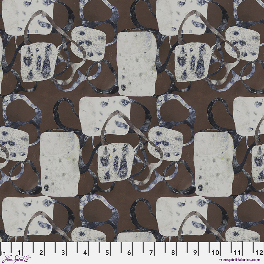 Golden Touch - Rusted Matter - Rust by Sarah Sczepanski with Free Spirit Fabrics