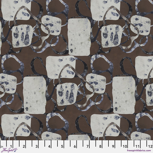 Golden Touch - Rusted Matter - Rust by Sarah Sczepanski with Free Spirit Fabrics