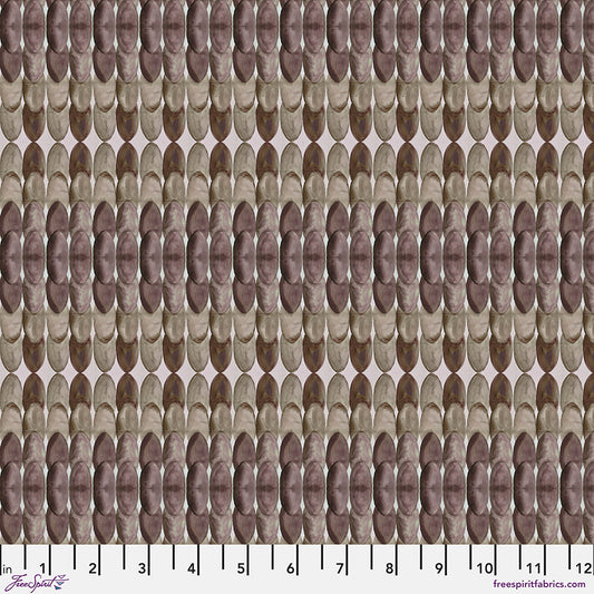 Golden Touch - Bronze Coins - Bronze by Sarah Sczepanski with Free Spirit Fabrics